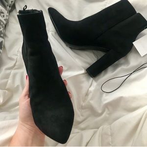 Black booties